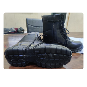 Wholesale Black <b>Security</b> Duty <b>Shoes</b> Formal Leather Uniform Footwear Bulk Supply Custom Orders Available - Product Image 5