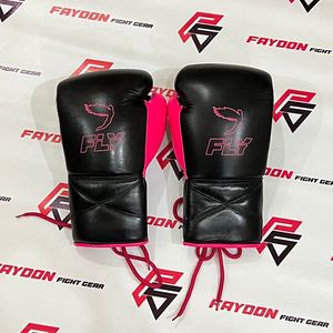 Gants de boxe personnalisés violet-noir, dernier modèle, prix de gros, pour entraînement et sparring, avec logo personnalisé sur mesure - Product Image 4