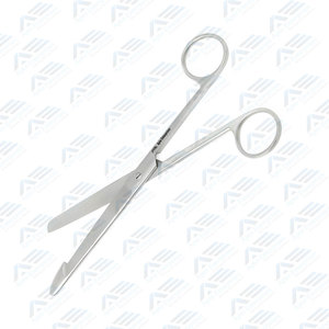 Outil de précision pour des incisions chirurgicales sûres et efficaces, ciseaux d'enterotomie pour la dissection à lame émoussée des tissus délicats - Product Image 4