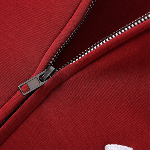 Survêtement d'hiver décontracté en molleton Heather Mehrone de qualité supérieure, style bomber, veste zippée et pantalon de jogging, streetwear athlétique confortable en coton - Product Image 3