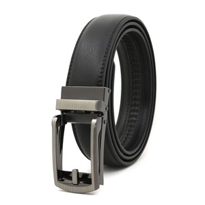 Ceinture en cuir de vachette pour homme avec boucle à ardillon, ajustable pour un ajustement parfait, écologique et respirante, largeur 3,5 cm, longueur 105-135 cm - Product Image 2