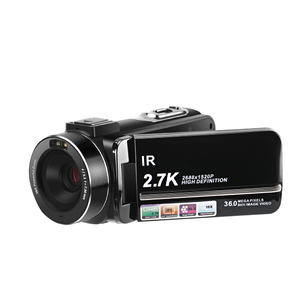 Kamera Video Digital Profesional Auto Fokus 4K 2.7K HD Camcorder Sensor CMOS Zoom Optik 10x-20x - Product Image 4