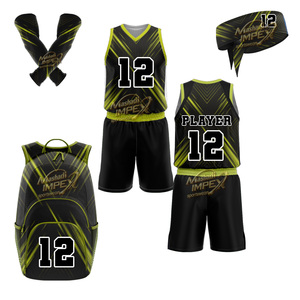 Kit de basket-ball pour le jour du match – Maillot d'équipe personnalisé, short et accessoires pour joueurs - Product Image 1