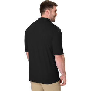 Polo de manga corta para hombre, camisa casual de peso medio con cuello, polo de alto rendimiento para uso diario y ocasiones de negocios informales - Product Image 3