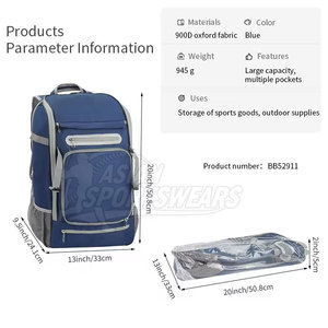 Bolsas de Béisbol Resistentes al Desgaste, para Uso Intensivo, de Alta Resistencia, para Prácticas Deportivas - Product Image 4