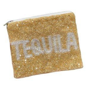 High Quality Statement <b>Seed</b> Beaded Embroidery Beach Coin Pouch Beautiful Fancy Trendy Cute Luxury Stylish Latest From India - Product Image 4