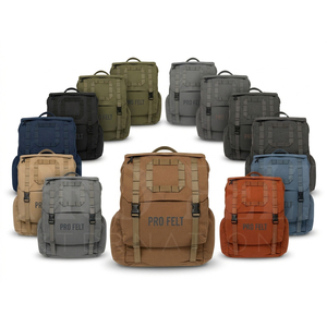 Sac à dos en toile multifonctionnel avec logo personnalisé, imperméable, pour ordinateur portable, voyage, extérieur, décontracté, grande capacité de rangement - Product Image 1
