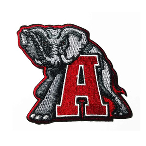 Best Selling Custom Made Woven Embroidery <b>Patch</b> Low MOQ Custom Color <b>Sew</b>-<b>On</b> Embroidery <b>Patch</b> for Hat Canvas Fabric - Product Image 3