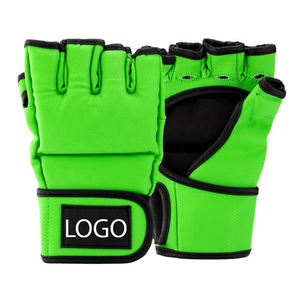 Factory Manufactured Customizable MMA Sparring Gloves <b>Hook</b> Loop Closure High Quality PU Leather for Fighting Training Muay Thai - Product Image 1