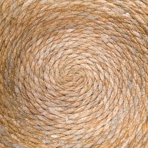 Paniers de rangement ronds en osier tressé avec poignées en cuir, lot de 3, paniers décoratifs en corde tressée naturelle - Product Image 4