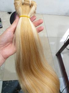 Venta al por mayor 100% cabello humano virgen vietnamita, cabello liso, color personalizado 2025 - Product Image 2