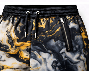 Ensemble de survêtement imprimé marbre noir et or pour homme Discover-Impex 2026 – Veste à capuche et pantalon de jogging par sublimation, vêtements de sport OEM - Product Image 6