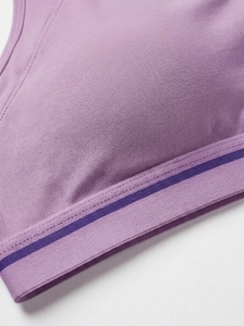 Sujetador Deportivo Ligero Sin Costuras para Mujer, Absorbe la Humedad, Logotipo Frontal, para Gimnasio, Entrenamiento, Running, Yoga, Fitness, Ropa Deportiva, Top de Entrenamiento - Product Image 4