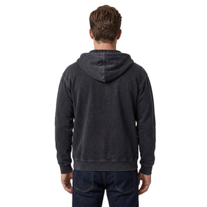 เสื้อฮู้ดซิปผ้าฟลีซสีพื้นสำหรับผู้ชาย ทรงปกติ สไตล์มินิมอลลำลอง สตรีทแวร์ รับทำโลโก้ ขายส่งจำนวนมากจากโรงงาน - Product Image 3