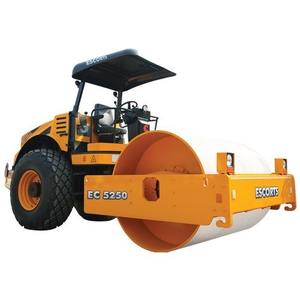 Rodillo compactador de un solo tambor de alto rendimiento con potente sistema de motor y bomba fiable, ideal para la construcción de carreteras. - Product Image 5