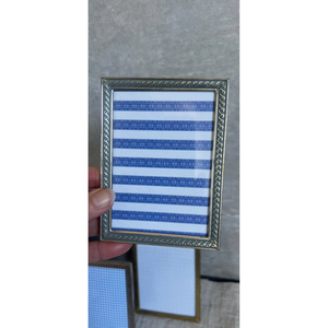 Handmade Eco-Friendly Customizable <b>Metal</b> Photo <b>Frame</b> with Silver Finish for Vintage Homes and Farmhouse Style Interiors Supplies - Product Image 1