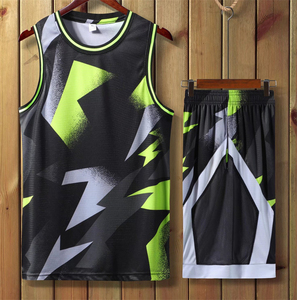 Uniformes de Baloncesto de Alta Calidad 2026, Conjuntos de Uniformes de Entrenamiento, Conjuntos de Pantalones Cortos de Baloncesto 100% Poliéster, Unisex, Precios al por Mayor - Product Image 4