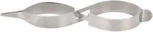 Gourd Rebound <b>Clip</b> Stainless Steel Jewelry Welding Holding <b>Clamp</b> Heat Insulation Thickened 4.92 Inch ZetomedPro - Product Image 5