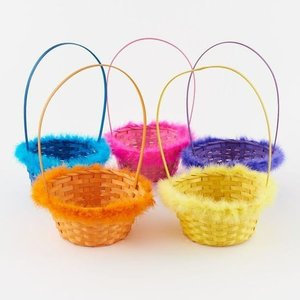 Cesta de Regalo de Mimbre y Ratán Hecha a Mano, Ecológica, Color Personalizado, Tamaño Personalizado, para Navidad, Bodas, Fiestas, Picnics, Frutas y Manualidades - Product Image 5