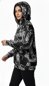 Sudadera con Capucha Unisex Extra Grande de Invierno, Estilo Casual Urbano, con Bordado y Estampado Sublimado Suave para Uso Diario - Product Image 5