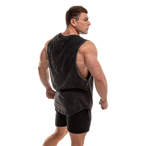 Gym Tank Top Men Custom Logo Tank Top New Oem Custom High Quality Men Gym Workout Wear <b>Vest</b> Fitness Wear Men Tank Top For Unisex - Product Image 4