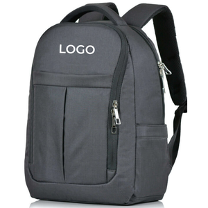 Red Oxford Laptop <b>Backpack</b> with Zipper Pockets Interior Water Resistant Casual Unisex Softback 20-39L Capacity - Product Image 1