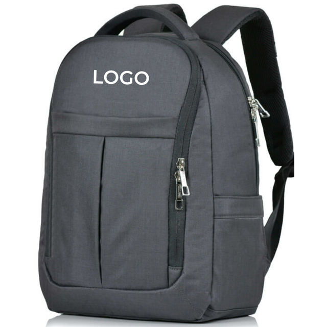 Red Oxford Laptop Backpack with Zipper Pockets Waterproof Casual Unisex Softback 20-39L Capacity Office