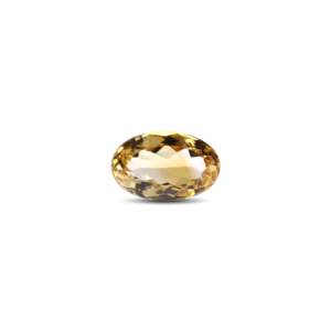 Lab Created Green Amethyst Oval Cabochon 6.65 Carat Loose Gemstone for Fine Jewelry - Product Image 1