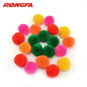 Accessoires de jouets, décorations, pompons colorés et moelleux, artisanat DIY, Noël, mariage, fête, boules de pompons - Product Image 5