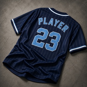 Uniforme de Béisbol Personalizado para Adultos, Conjunto de Béisbol de Secado Rápido, Jersey 100% Poliéster con Estampado Parcial, Ropa Deportiva, OEM ODM - Product Image 5