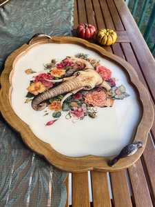 ถาดลายออกแบบรูปทรงไม่สมมาตร ถาดเก็บของในครัว ถาดเสิร์ฟสำหรับร้านอาหาร โดย UO INDIA - Product Image 3