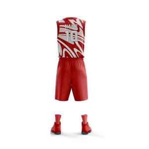 Ensemble d'uniformes de basketball personnalisés OEM sans manches, respirants et à séchage rapide, maillot et short, tenue de sport pour hommes, jeunes et clubs - Product Image 5