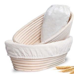 Baking & pastry tools rattan bread and dough proofing banneton baskets <b>kitchen</b> <b>accessories</b> set - Product Image 5