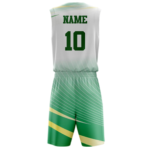 Tenues de basketball à séchage rapide personnalisées avec nom d'équipe, ensembles de vêtements de sport pour hommes, uniformes de basketball par sublimation - Product Image 6