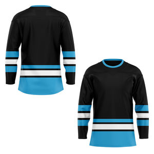 Maillot de hockey sur glace personnalisé OEM, sublimé ou brodé, uniforme d'équipe unisexe, fournisseur en gros - Product Image 5