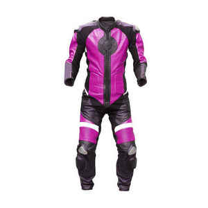 Traje de Motociclismo Zavi Sports Personalizado al por Mayor para Hombre y Mujer, Hecho de Cuero Genuino, Traje de Motociclismo Unisex - Product Image 3