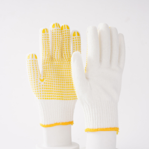 <b>PVC</b> Dotted Safety <b>Gloves</b> for General Maintenance and Hand Protection Support Secure Material Handling - Product Image 2