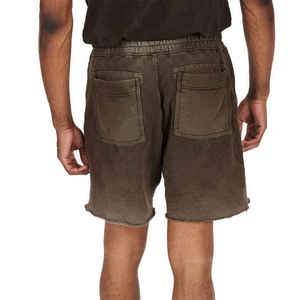 Shorts délavés tendance pour hommes en molleton 100 % coton, shorts décontractés pour garçons, shorts d'été pour hommes - Product Image 6
