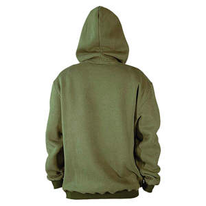 Sudadera con Capucha para Hombre, Color Verde Oliva, Corte Regular, Informal, Tejido de Felpa, para Otoño - Product Image 5