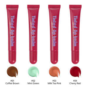 ลิปบาล์มโพลีเปปไทด์สีอ่อน บำรุงริมฝีปากชุ่มชื้น สีชัด ติดทนนาน น้ำหนักเบา ลิปออยล์เพิ่มความชุ่มชื้นให้ริมฝีปากเรียบเนียน รับผลิตแบรนด์ส่วนตัว - Product Image 1