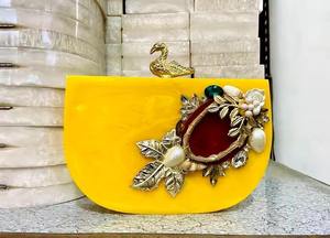 Pochette de Soirée de Luxe pour Femme en Résine Acrylique Transparente – Sac à Main de Créateur Tendance pour Mariage - Product Image 5