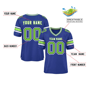 Maillot de football américain pour adultes en gros, 100 % haute qualité, personnalisé, imprimé par sublimation, léger et à séchage rapide - Product Image 1