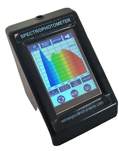 Nouveauté : Colorimètre numérique Sensegood Instruments avec graphique spectral, écran tactile résistif TFT, OEM, offre limitée - Product Image 3