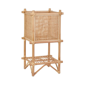 Supports de plantes en rotin naturel en gros pour plantes d'intérieur, support de pot carré pour plantes fabriqué au Vietnam - Product Image 3
