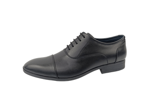Zapatos Oxford de Vestir Formales para Hombre, Negros, de PU, con Cordones, Antideslizantes, con Entresuela Acolchada de EVA, Suela de Goma Antiolor, para Oficina - Product Image 3