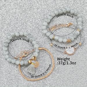 Ensemble de 5 montres et bracelets pour femmes, ensemble de montres tendance pour femmes, cadeau pour femmes - Product Image 6