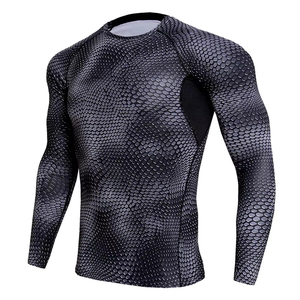 Custom Logo Sublimation Printed Breathable Rash Guard Suit for Unisex Gym Surfing Diving MMA BJJ - Product Image 4