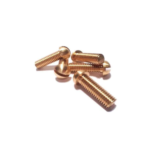 Tornillo de Latón de Alta Calidad con Rosca RH, Fijación Segura y Confiable para Aplicaciones Mecánicas y de Carpintería - Product Image 1