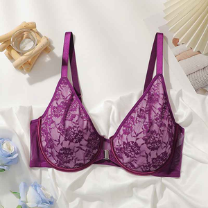Women Plus Size Cotton <b>Bra</b> And Panty Set Comfortable Breathable Soft Support Seamless Lingerie Custom Sizes OEM Supply - Product Image 4