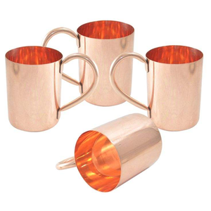Taza de Cobre Metálica Nueva Stoli para Fiestas, Diseño Moderno por Barkah Star - Product Image 2